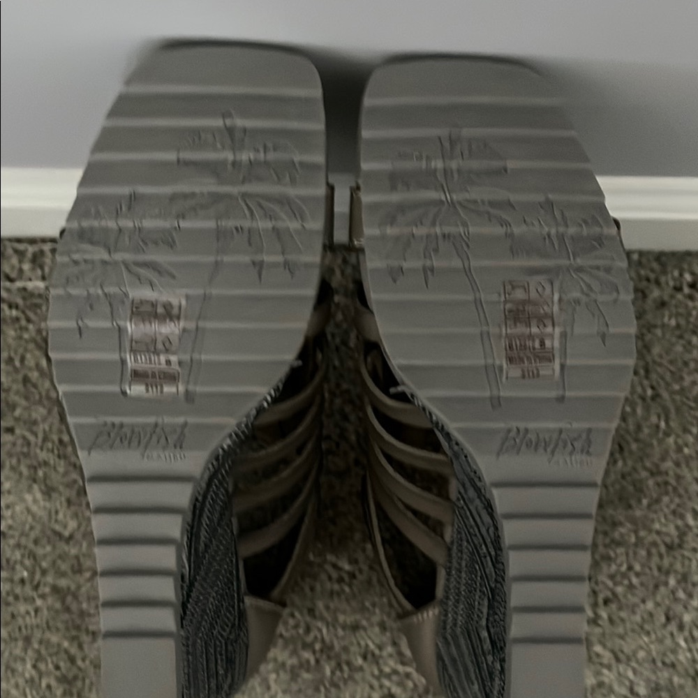 Blowfish Gray Women's Sandals - Picture 4 of 5